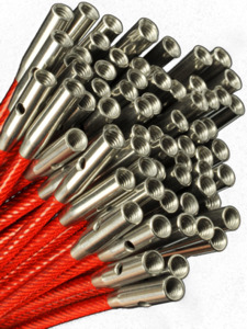 Chiaogoo Needles And Accessories: ChiaoGoo TWIST™ Red Cables 8" (20 cm)