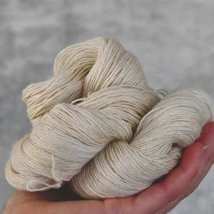 Undyed Yarn: Undyed Yarn - Egyptian 4ply - 100gm
