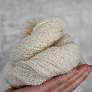 Undyed Yarn - SW Fine 4ply Boucle- 100gm