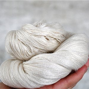 Undyed Yarn - Suri Silk Lace 1200m - 100gm