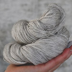 Undyed Yarn: Undyed Yarn - Bronze Sparkle Sock - 100gm