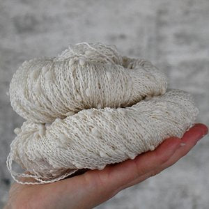 Undyed Yarn: Undyed Yarn - Slub Superwash 4ply - 100gm