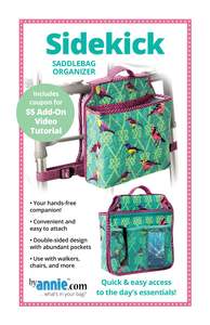 Sidekick Saddlebag Organiser - Patterns by Annie