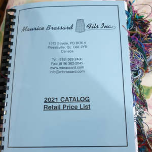 Maurice Brassard Weaving Yarns: MB Catalogue