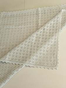 Baby Blanket 80cm X 80cm - 100% wool