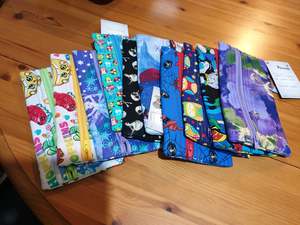 Cool fabric Pencil Case - 8" X 4"