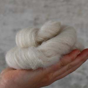 Undyed Yarn - Kid Mohair Lace Kid Mohair/Silk - 50gm