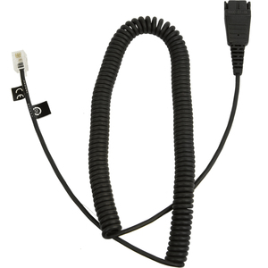 Products: NanoByte Solutions (NZ) Jabra 8800-01-06 telephone cable 0.5 m Black