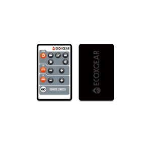 Products: NanoByte Solutions (NZ) ECOXGEAR ACC-EXSNDRMTBLE remote control RF Wireless Soundbar speaker Press buttons