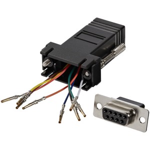NanoByte Solutions (NZ) StarTech.com DB9 to RJ45 Modular Adapter - F/F