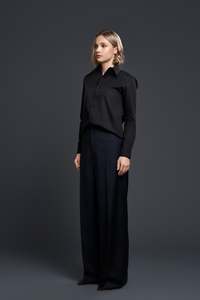 Shirts: Fi-AEN BLACK LONG-SLEEVE SHIRT