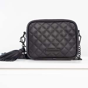 Designer Bums Cross Body Bag- Black