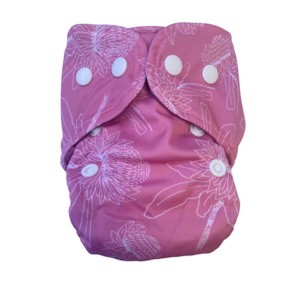 Bare and Boho Flexi Cover Newborn Nappy (Version 1)