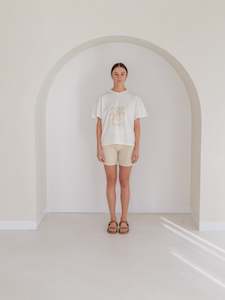 Mums - For On the Go: Ziggy Lou - Womans Bike Shorts - Latte