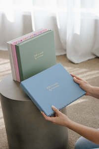 Homewares - Books/Prints: Forget Me Not - Luxury Linen Photo Album