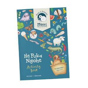 Child - Books/Prints: Kuwi + Friends - Māori Activity Book - He Puka Ngohe