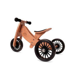 Activities Games: Kinderfeets - Tiny Tot PLUS Tricycle + Balance Bike - Bamboo