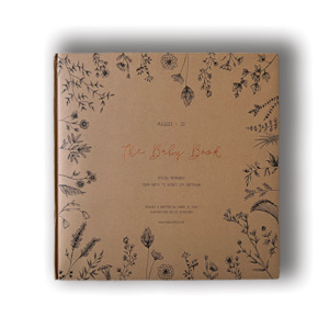 Keepsake Books: Marlee + Jo - The Baby Book - Gold Detail