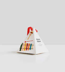 Christmas Decorations: Father Rabbit - Music Maker 16 Piece Puzzle - Hanging Gift Box