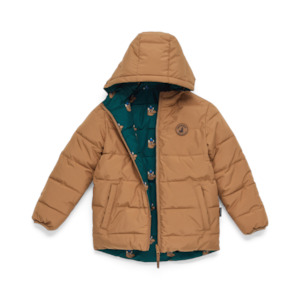 Sale 20 00: Crywolf - Reversible Eco Puffer - Tan Wolf