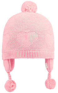 Sale 20 00: Toshi - Earmuff Beanie Heart - Pearl