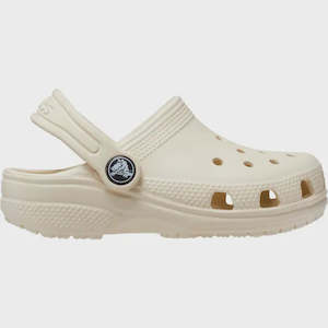 All Clothing: Crocs - Classic Clog Toddler - Bone