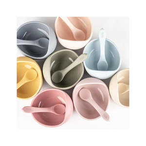 Petite Eats: Petite Eats - Suction Bowl & Spoon