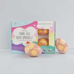 Child Gifts Under 30: Bath Buddies - Bath Bomb 4pk - Fairy Eggs Sprudels