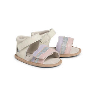 Pretty Brave - Baby Star Sandals - Sparkle