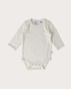 Merino Clothing: Babu - Prem Merino L/S Bodysuit (4 Colours)
