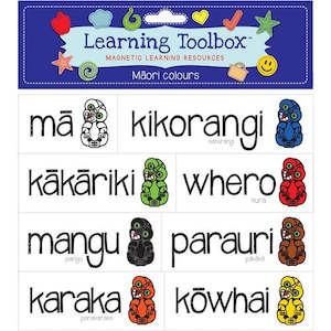 Creative Learning: Magnetic Learners -Maori  Numbers / Colours