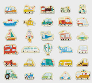 Creative Learning: Hape - Magnetic Vehicles