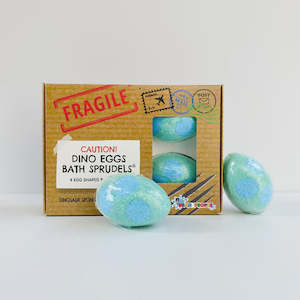 Bath Buddies - Bath Bomb 4pk - Dino Egg Sprudels