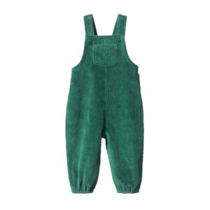 All In Ones Playsuits: Nature Baby - Tipper Overalls - Pine