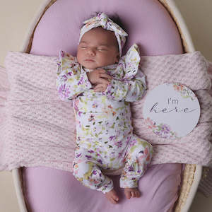 Snuggle Hunny - Organic Growsuit - Isla