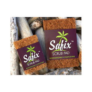 Natural Cleaning: SAFIX Coconut Fibre Scrub Pad Regular