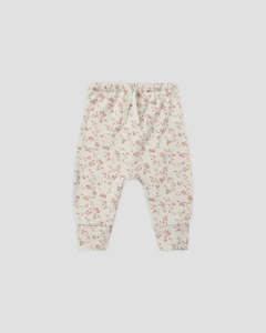 Bottoms: Quincy Mae - Drawstring Pant - French Garden