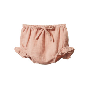 Nature Baby - Petal Bloomers Muslin - Rose Dust