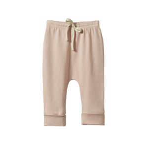 Bottoms: Nature Baby - Drawstring Pants - Rose Dust