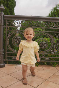 Bodysuits: Jamie Kay - Muslin Alora Top - Sunshine