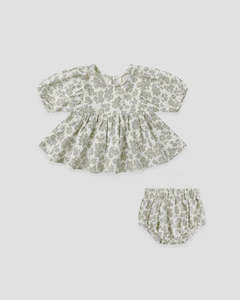 Quincy Mae - Francy Set - Green Floral
