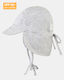 Toshi - Flap Cap - Dove Stripe