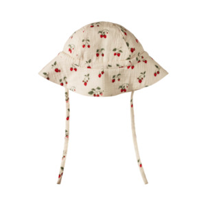 Nature Baby - Muslin Sunhat - Strawberry Blush