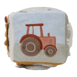Baby Toys: Soft Activity Cube - Little Farm