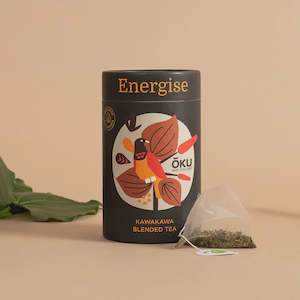 ŌKU - Tea Tube Tea Bags 15pk - Energise