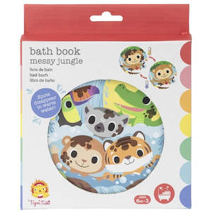 Play: Tiger Tribe - Bath Book - Messy Jungle