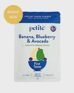 Petite Eats - Baby Puree Powder - Banana, Blueberry + Avocado 20g