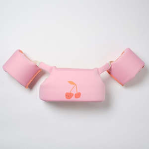 Swimwear: Sunnylife - Floatie Jacket 3-6Y - Cotton Candy Cherry
