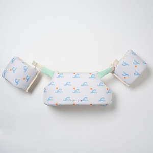 Sunnylife - Floatie Jacket 3-6Y - Sammy the Seagull Blue Wave