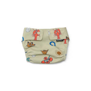 Crywolf - Reusable Swim Nappy - Lucky Days Sage